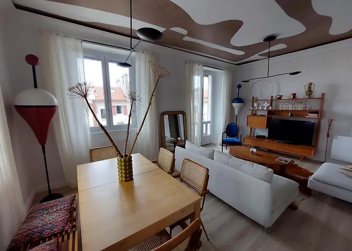 公寓 Centre - Spacieux - Calme - Chic Et Cosy - Parking